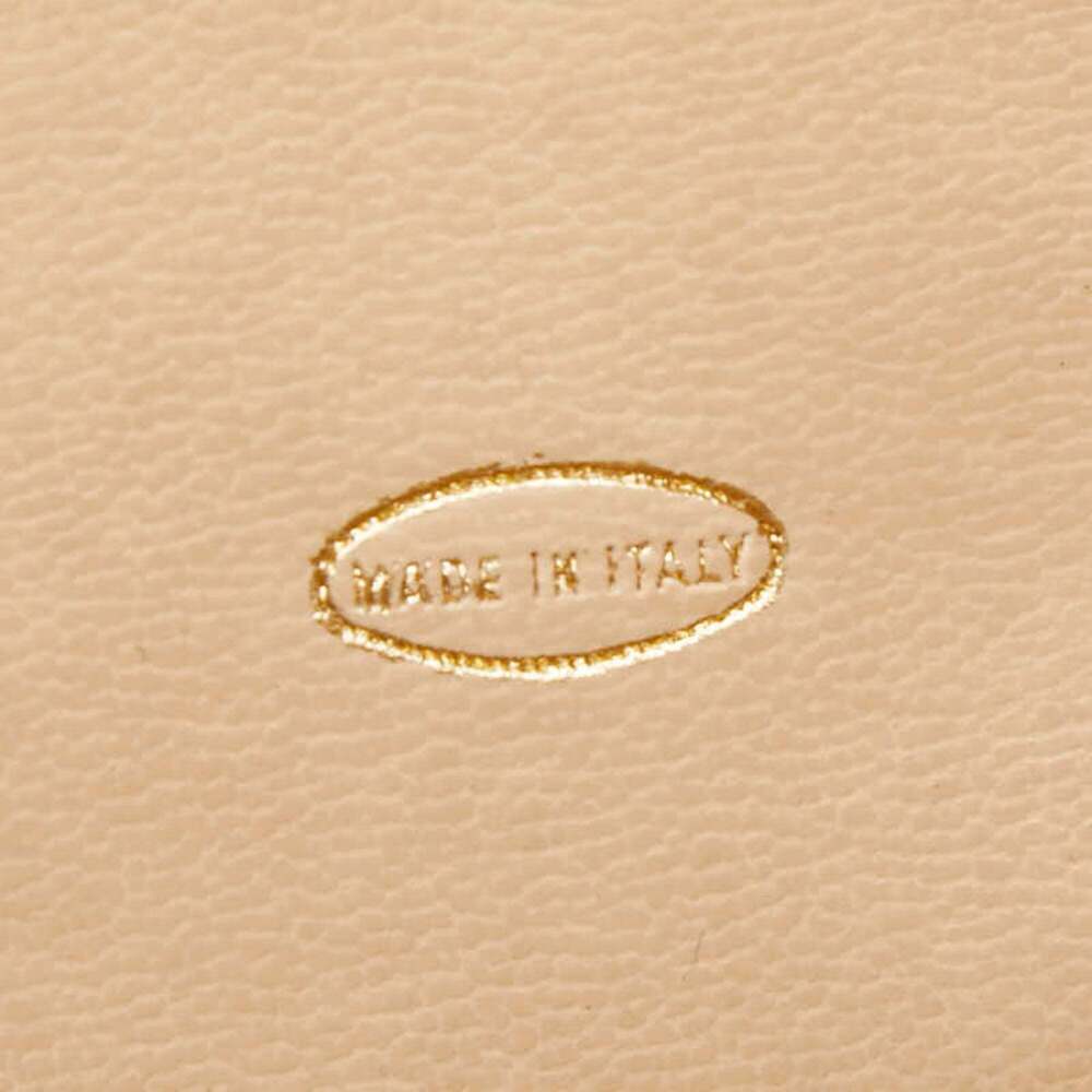 CHANEL Cream Leather Logo Tote Bag - Picture 14 of 14